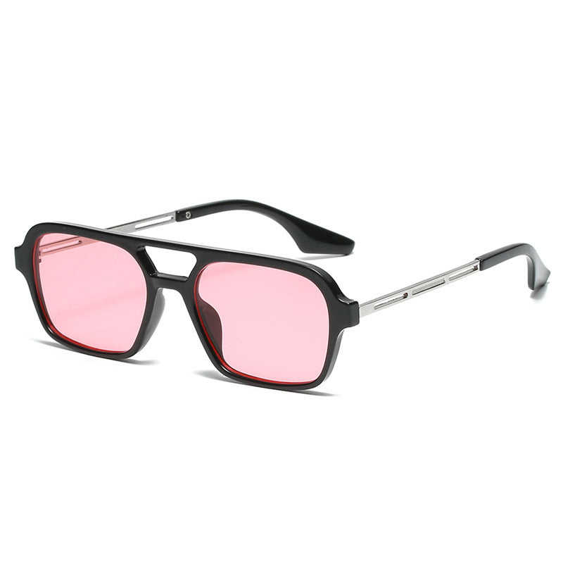 Damen Oversize-Quadrat-Sonnenbrille – Modische Statement-Sonnenbrille für Alltag & Freizeit