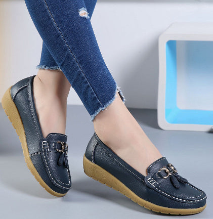 Dominic – Oversized Flat-Bottom Casual Shoes