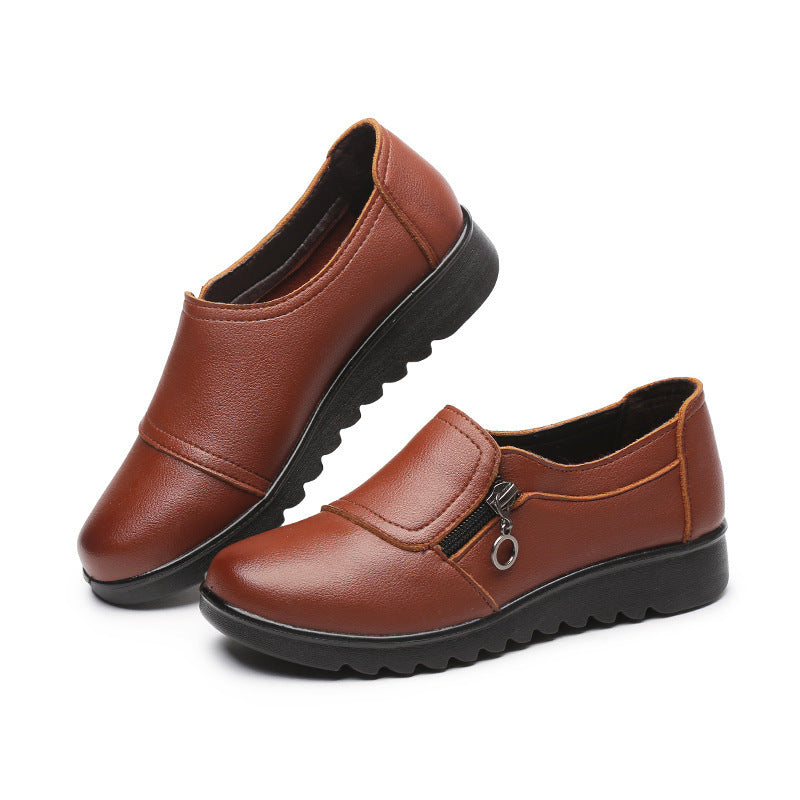 Liam – Bequeme flache Schuhe aus veganem Leder