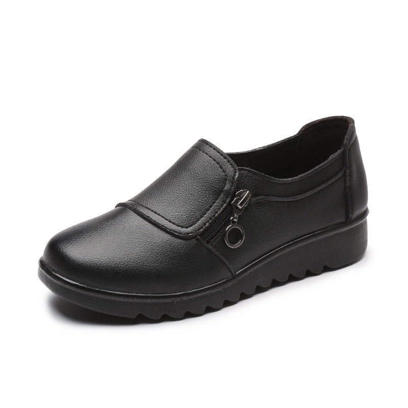 Liam – Bequeme flache Schuhe aus veganem Leder
