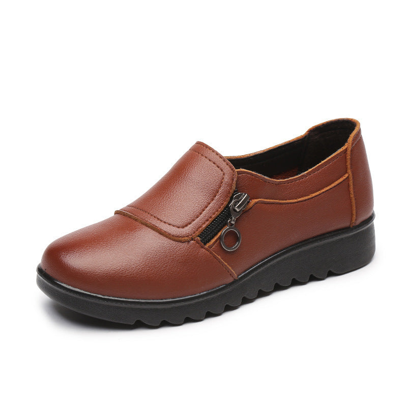 Liam – Bequeme flache Schuhe aus veganem Leder