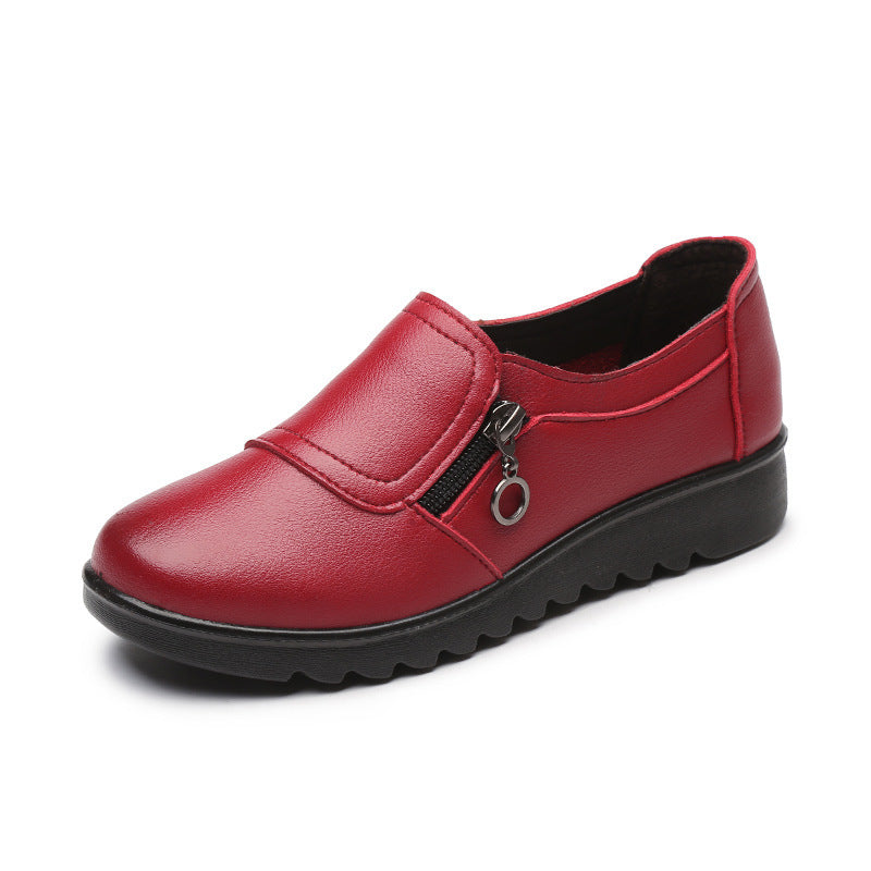 Liam – Bequeme flache Schuhe aus veganem Leder