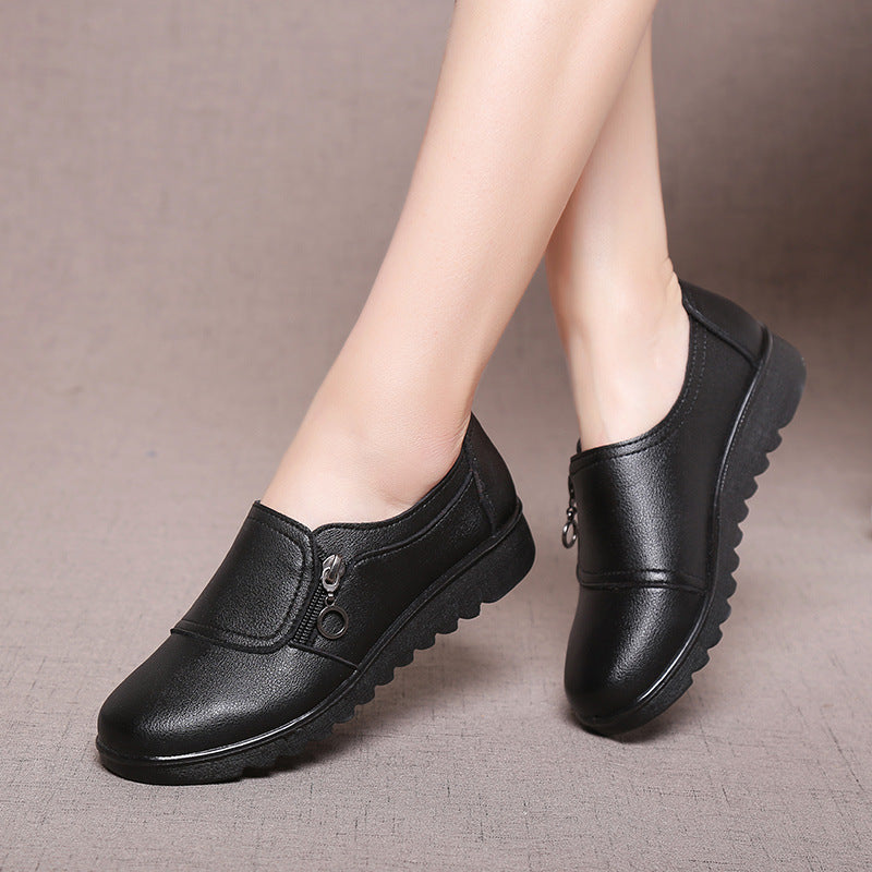 Liam – Bequeme flache Schuhe aus veganem Leder
