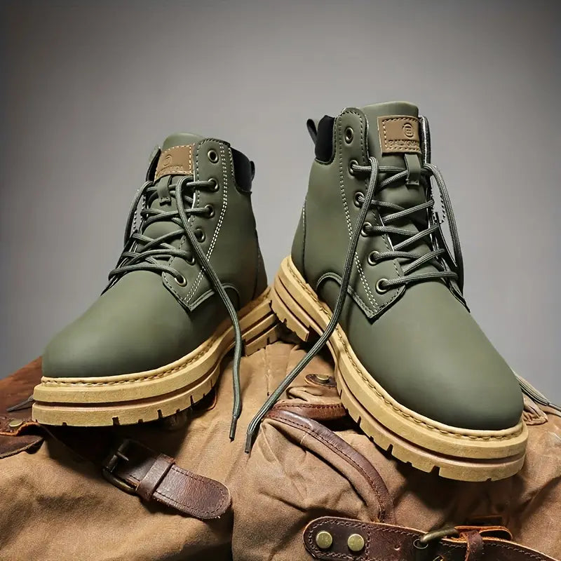 Men's outdoor boots in urban style – sturdy casual shoes for work and adventure