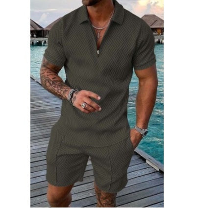 Ian – Summer Short-Sleeve Men's Suit