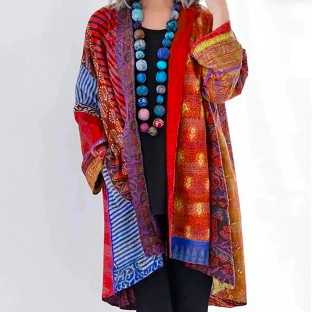 Mandy – Bunte Strickjacke
