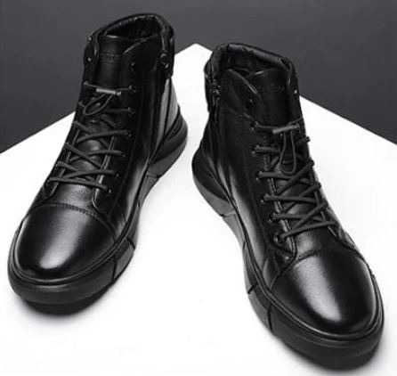 Herren High-Top Sneaker Stiefel – Modisch, Komfortabel und Rutschfest für Alltag und Freizeit