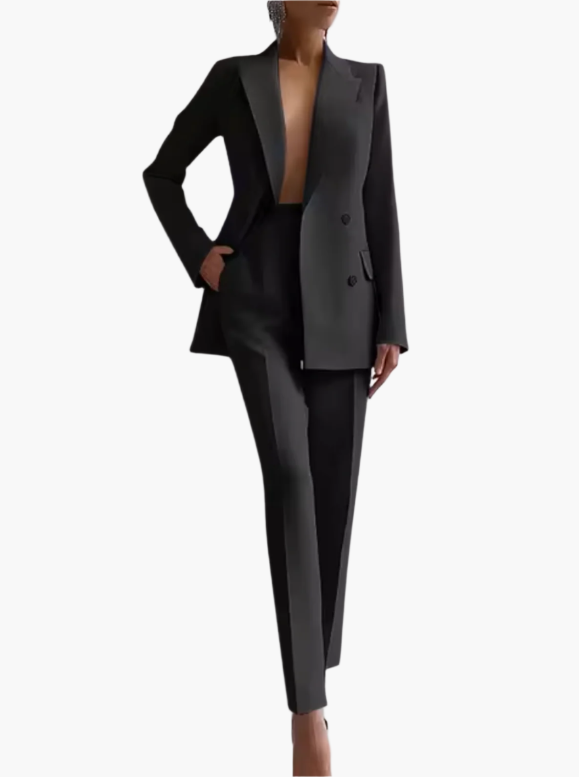 Damen Business Anzug Set – Elegantes Büro Outfit mit Blazer und Hose für stilvolle Looks