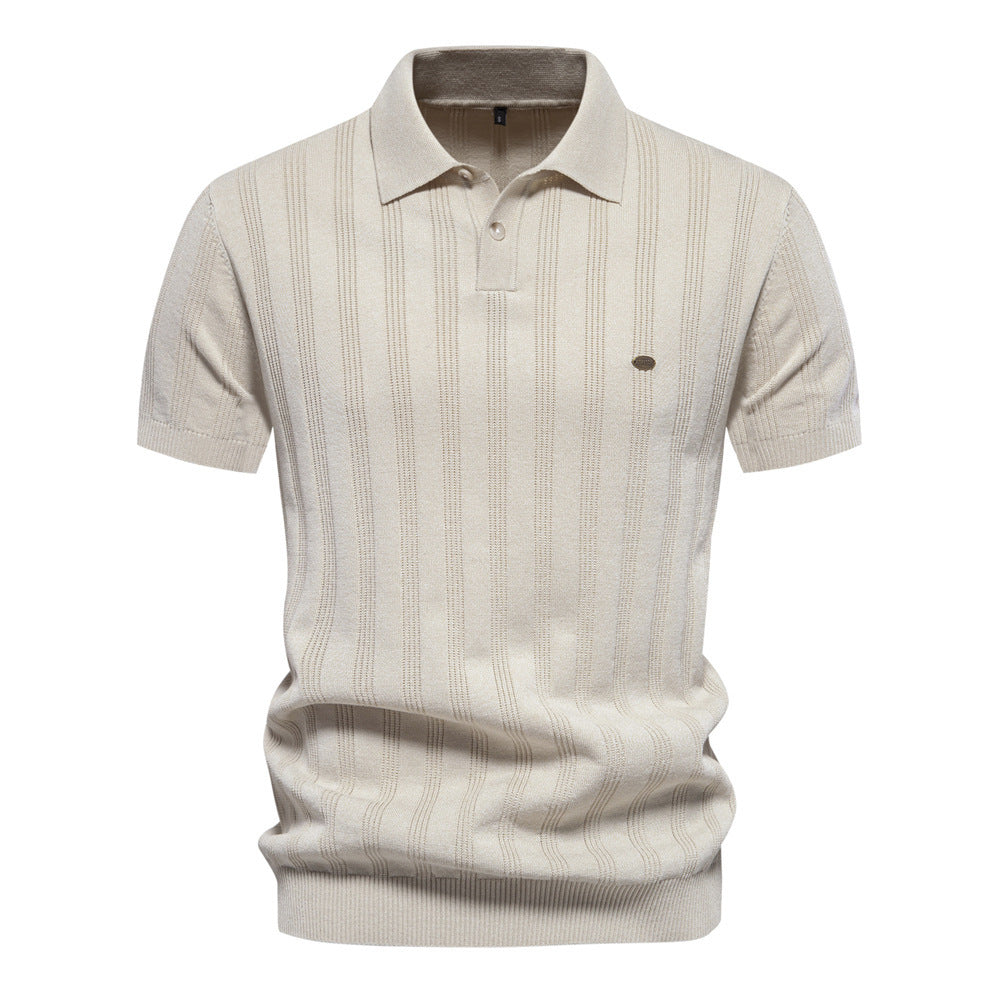 Joe – Casual men's top with zipper decoration
