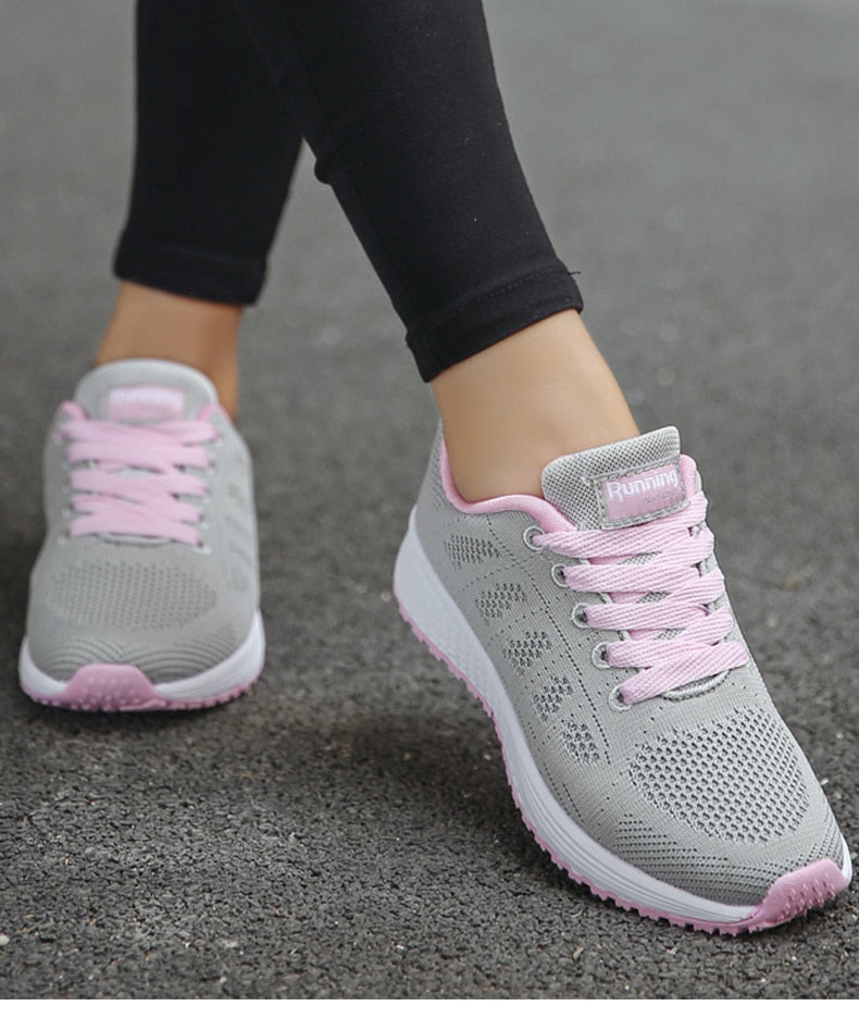 Damen Laufschuhe Leichtgewicht Komfort für Alltag, Fitness & Sport