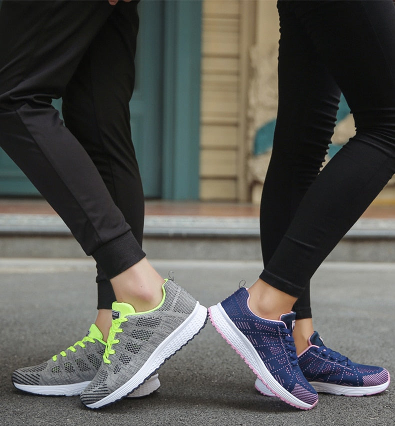 Damen Laufschuhe Leichtgewicht Komfort für Alltag, Fitness & Sport