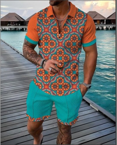 Ian – Summer Short-Sleeve Men's Suit