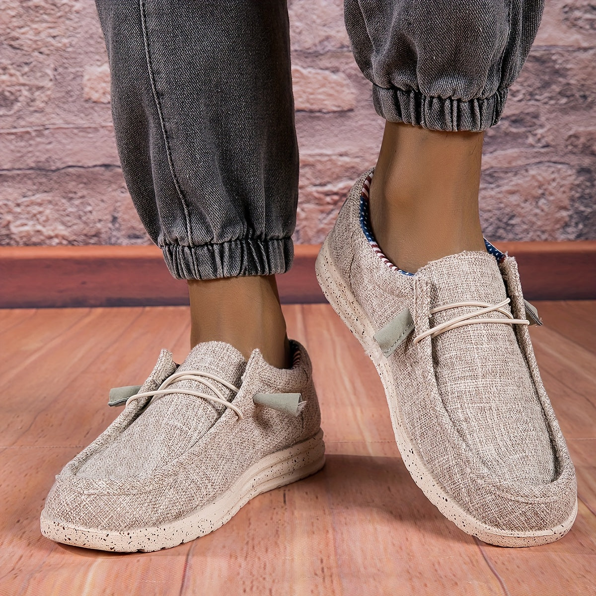 Men's casual slip-ons in modern loafer style – Comfortable slip-on shoes for everyday and leisure use