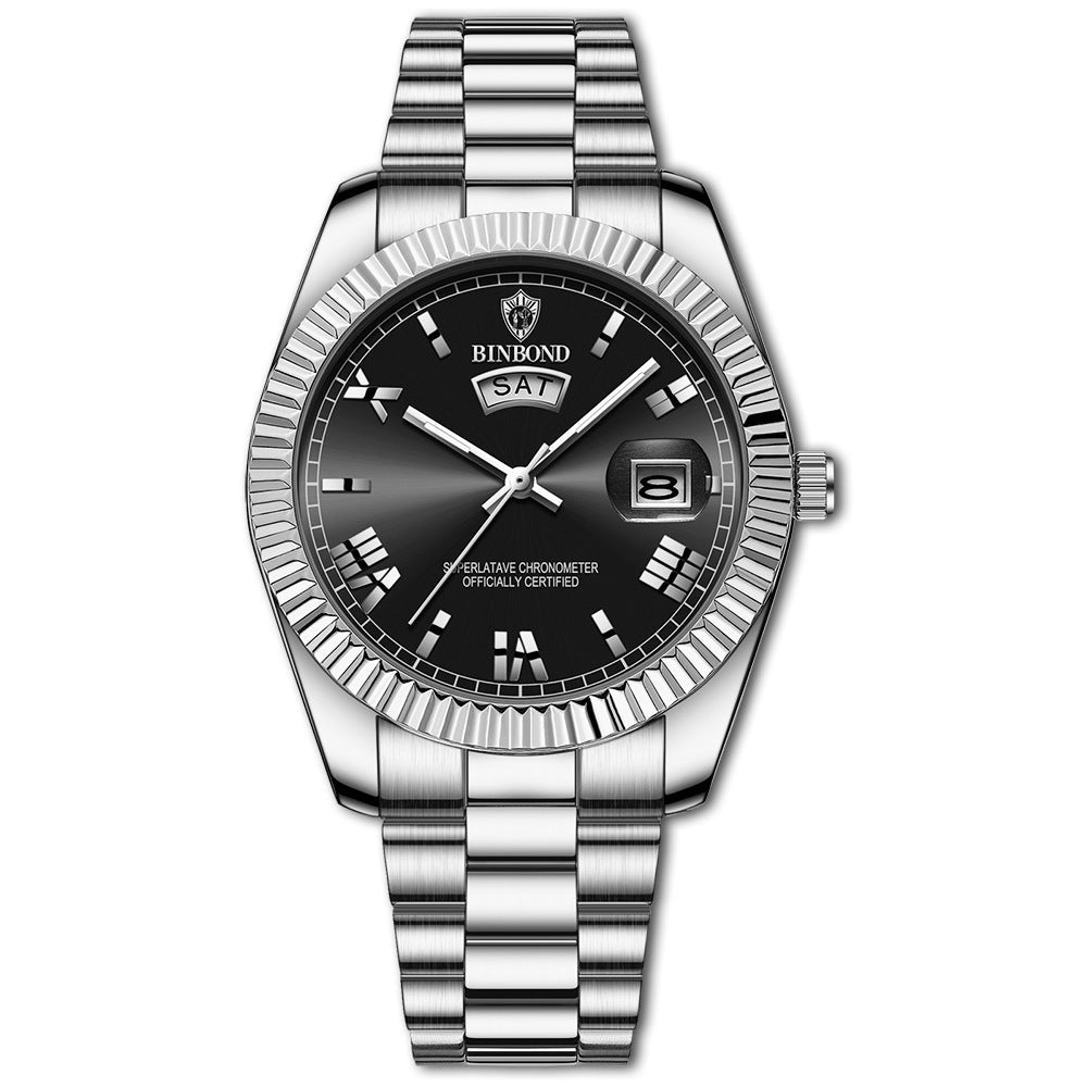 Men's Luxury Business Quartz Watch – Elegant Analog Dress Watch for Everyday & Occasion