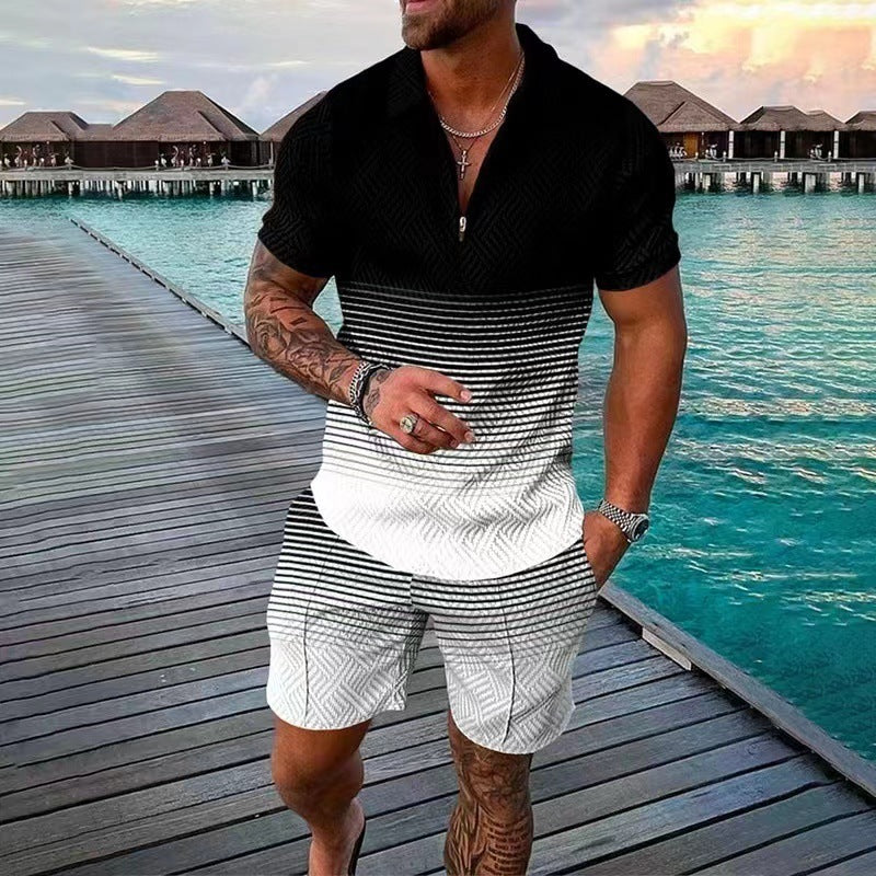 Ian – Summer Short-Sleeve Men's Suit