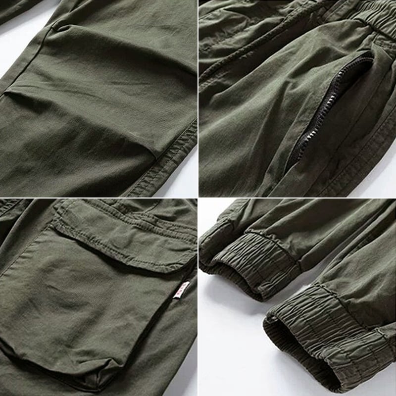 Herren Cargo Jogginghose Streetwear Urban Style Freizeit & Outdoor