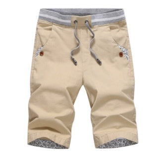 Herren Freizeit-Shorts mit Kordelzug – Gerade Passform, Sportlicher Stil, Ideal für Alltag und Outdoor