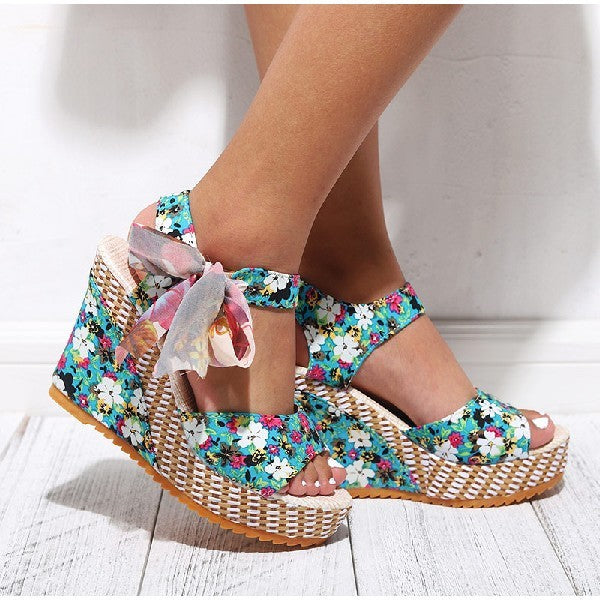 Zoe – Boho High Heel Sandalen