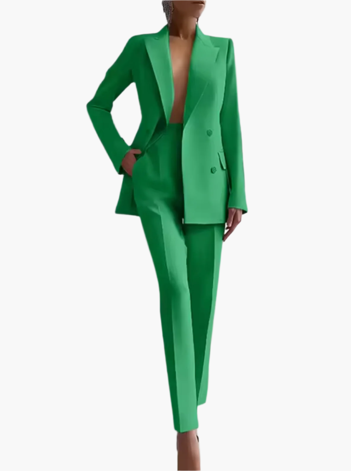 Damen Business Anzug Set – Elegantes Büro Outfit mit Blazer und Hose für stilvolle Looks