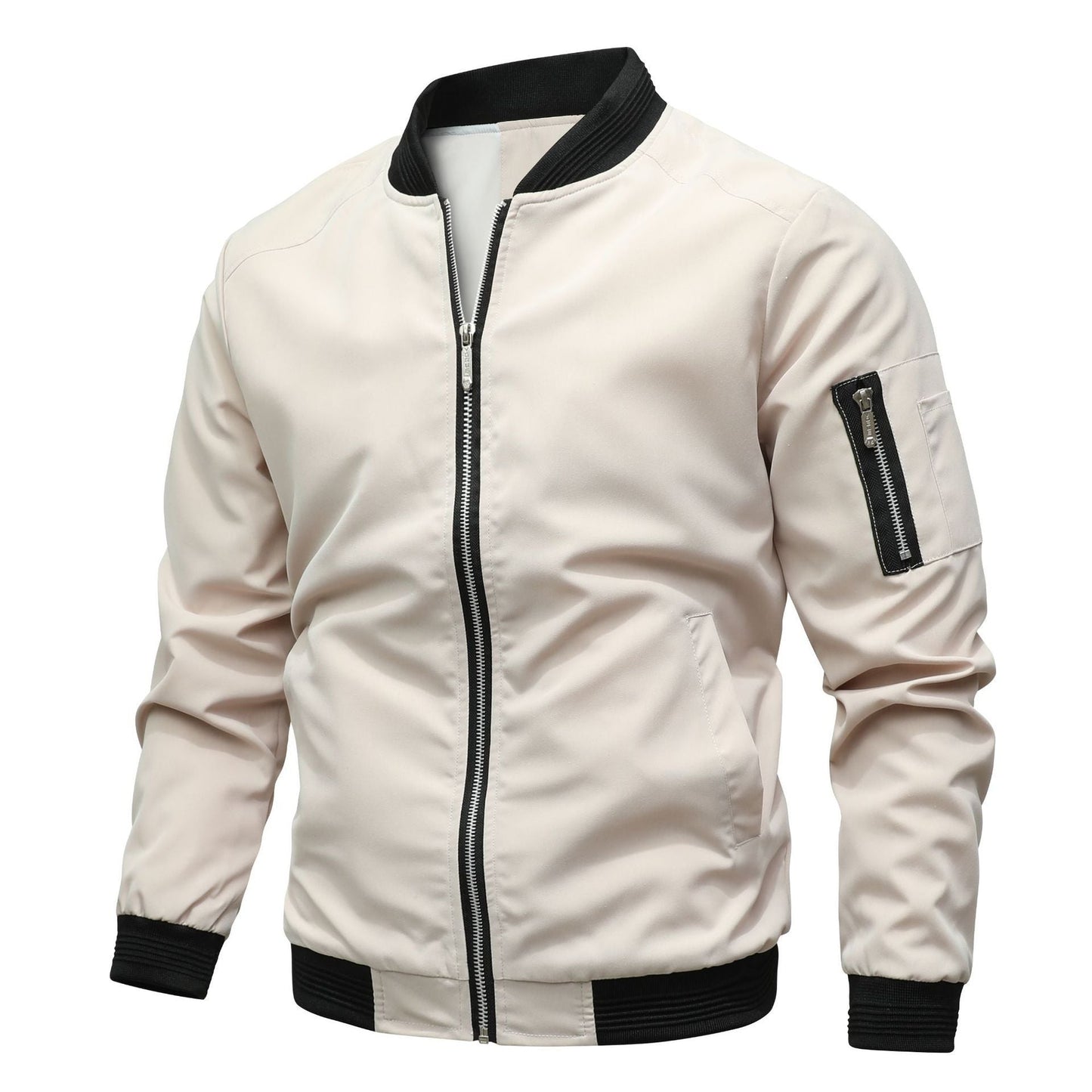 Men's Bomber Jacket Casual Streetwear – Modern Leisure Style for Everyday and City