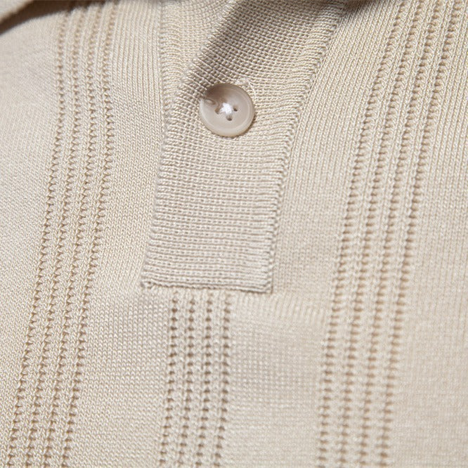 Joe – Casual men's top with zipper decoration