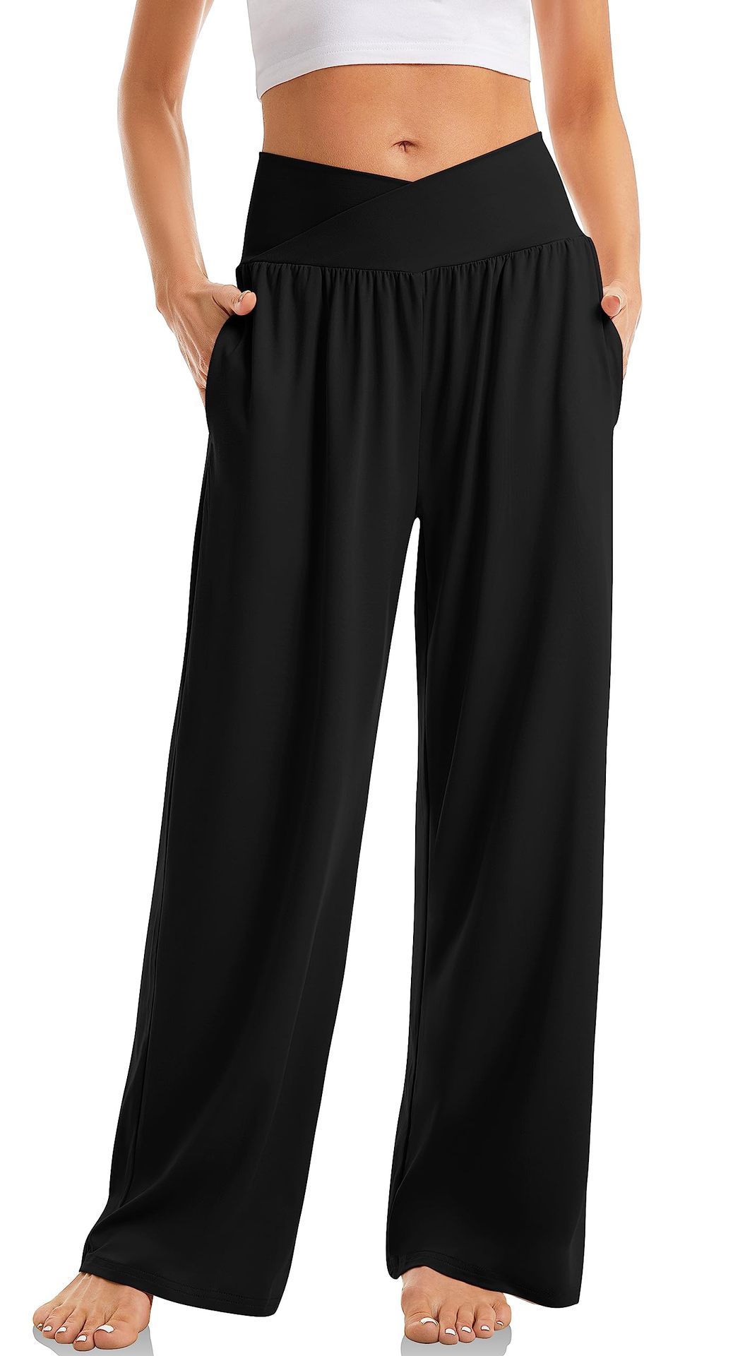 Wendy – Bequeme Damen-Yogahosen mit Kreuzbund