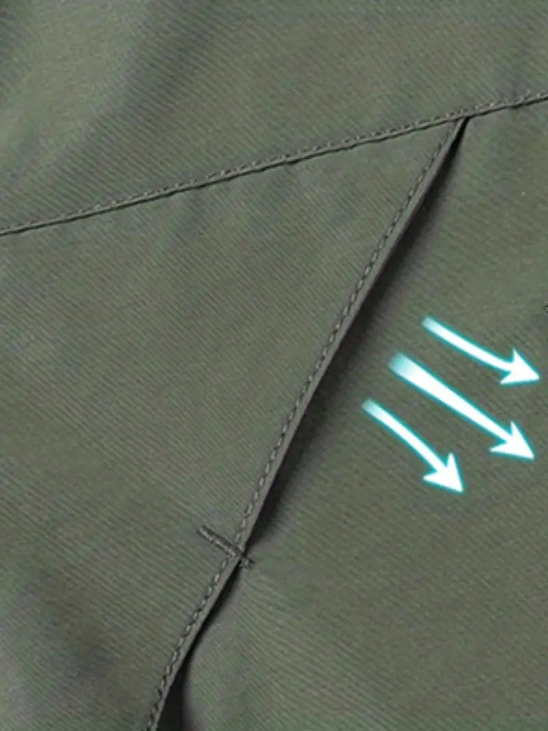 Men's Outdoor Jacket Waterproof Windproof – Functional Hiking & Trekking Jacket for All Weather