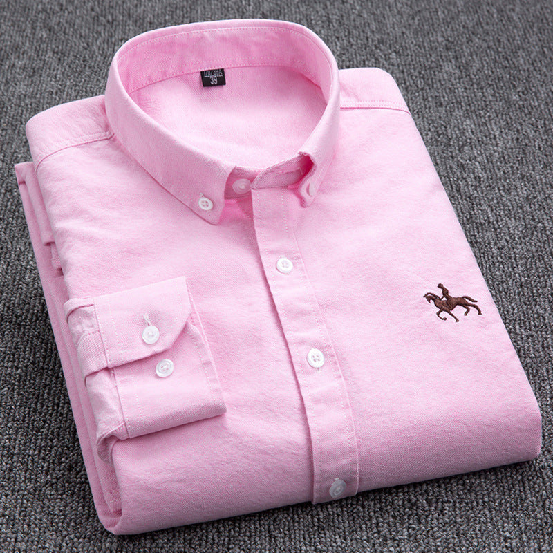 Stuart – Oxford shirt with long sleeves
