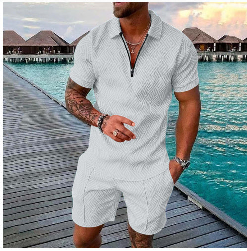 Ian – Summer Short-Sleeve Men's Suit