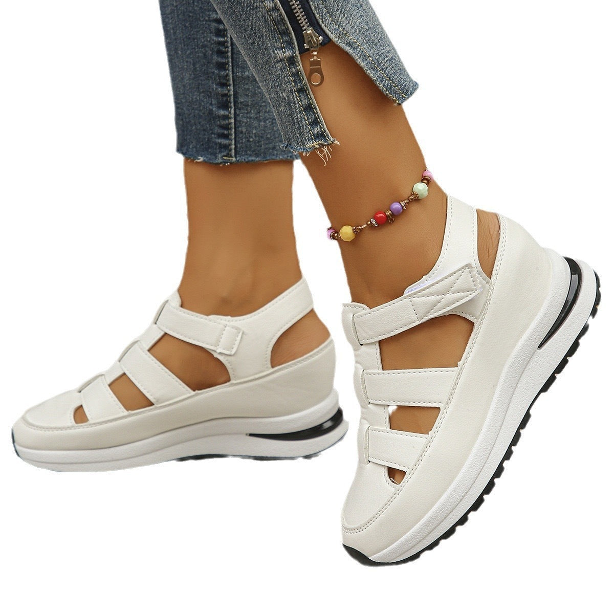 Susan – Sommer Wedge Baotou Hollow Atmungsaktive Schuhe für Damen