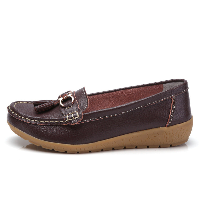 Dominic – Oversized Flat-Bottom Casual Shoes