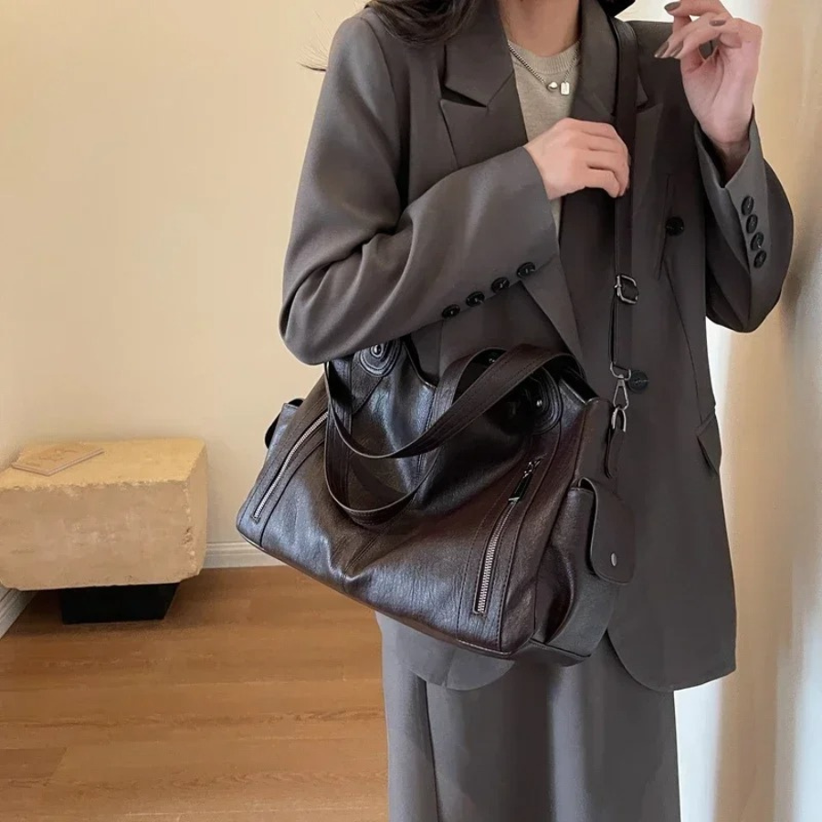Damen Schultertasche – Modische, geräumige Alltagstasche, perfekt für Büro & Freizeit