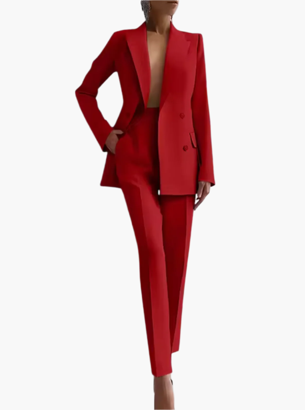 Damen Business Anzug Set – Elegantes Büro Outfit mit Blazer und Hose für stilvolle Looks