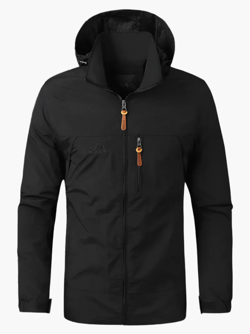 Men's Outdoor Jacket Waterproof Windproof – Functional Hiking & Trekking Jacket for All Weather