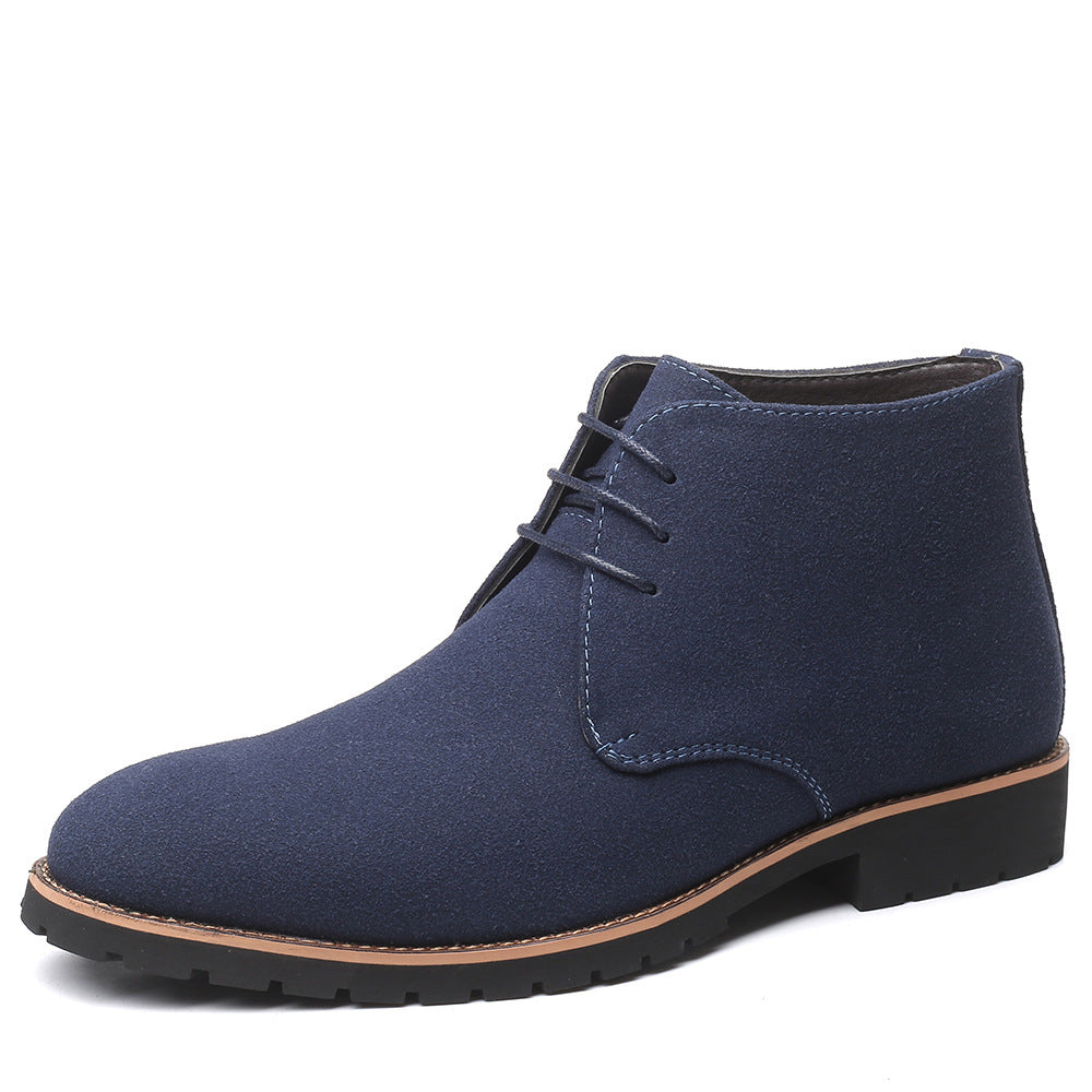 Jeff – Pointed casual boots made of vegan leather