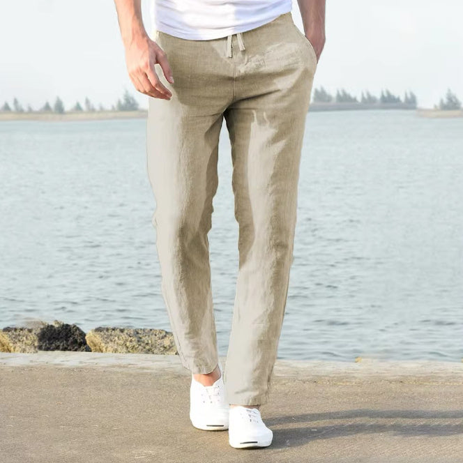Herren Freizeithose mit Elastikbund – Lässig, Komfortabel, Perfekt für Alltag & Strand