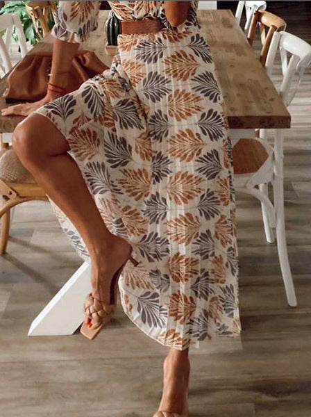 Jessie – Floral Boho Dress with Long Sleeves