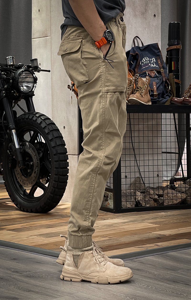 Herren Cargo Jogginghose Streetwear Urban Style Freizeit & Outdoor