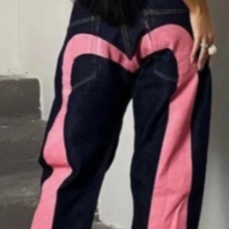 Jerry – Bequeme Herrenlose Jeans mit klassischem Druck
