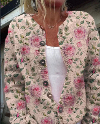 Dawn – Cardigan with 3D Print for Women