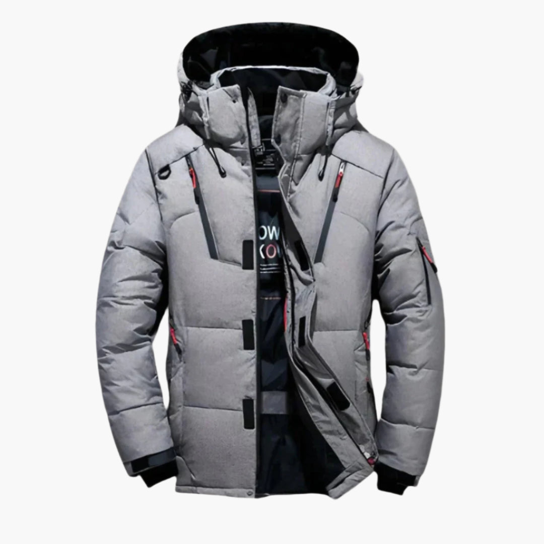 Herren Winter Daunenjacke – Outdoor Warm & Modisch, Sportlicher Look, Vielseitig für Alltag und Freizeit