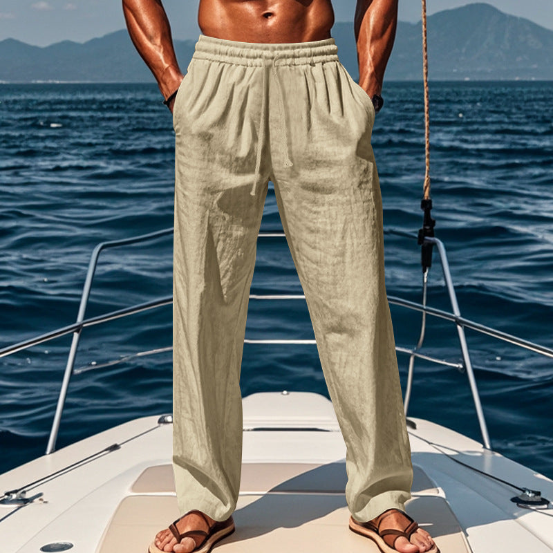Ryan – Bequeme Herrenfreizeithose aus atmungsaktiver Baumwolle und