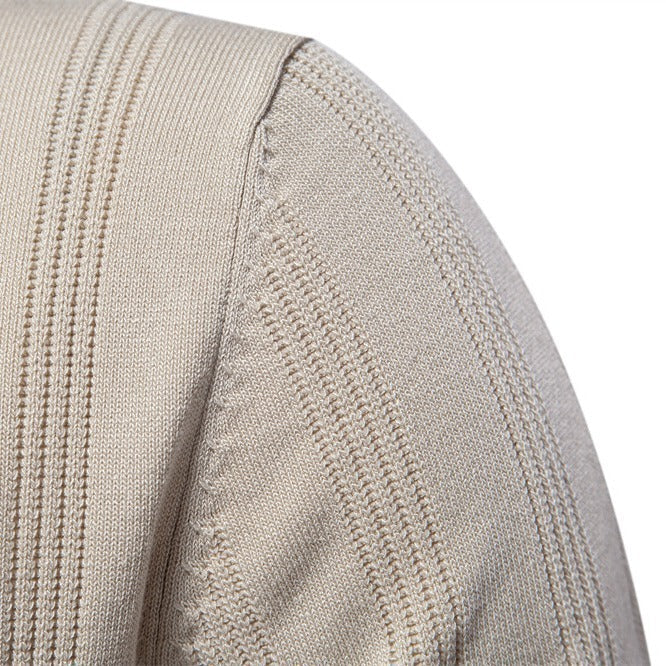Joe – Casual men's top with zipper decoration