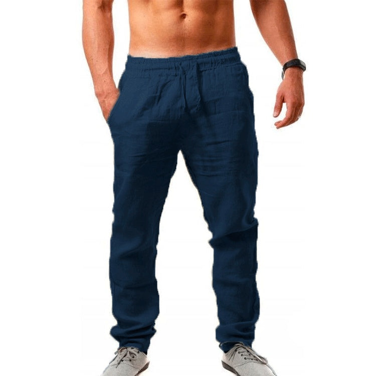 Austin – Atemberaubende Herren-Linnen-Lose Freizeit-Sporthose