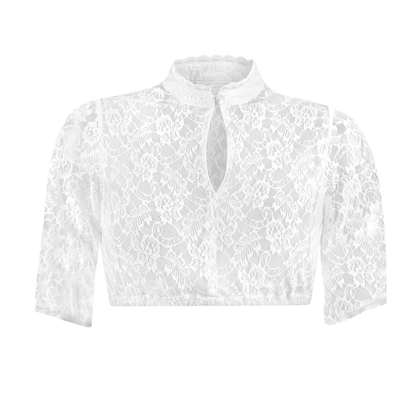 Holly – Women's undershirt with lace accents