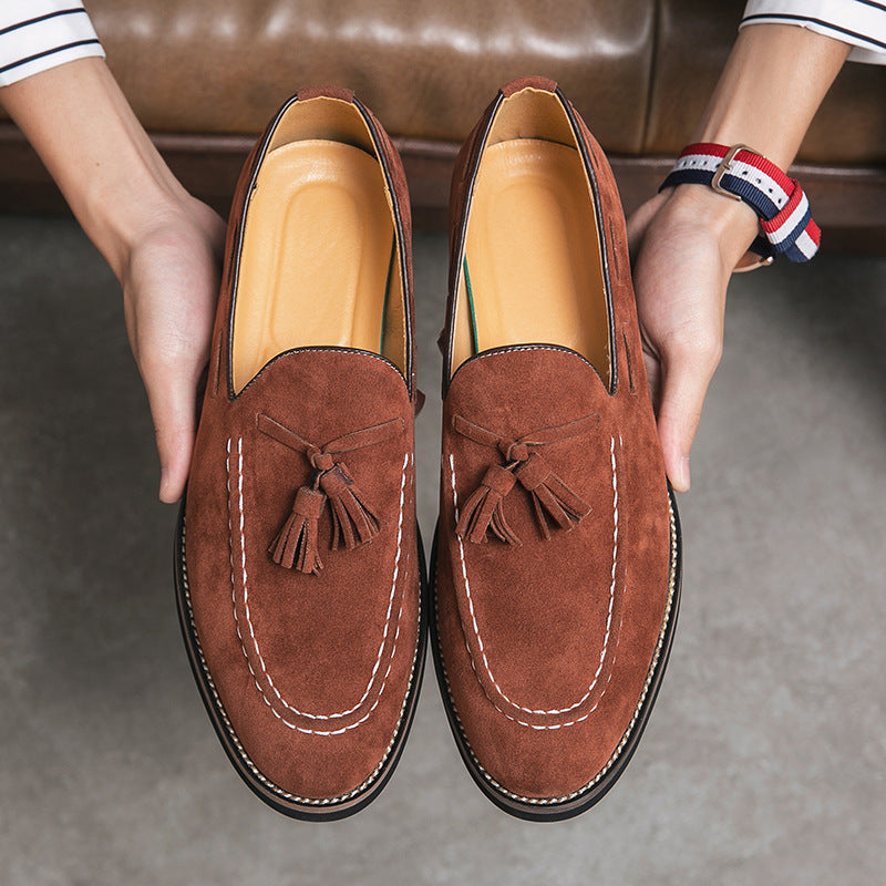 Thomas – Legere Herren-Schuhe aus veganem Wildleder