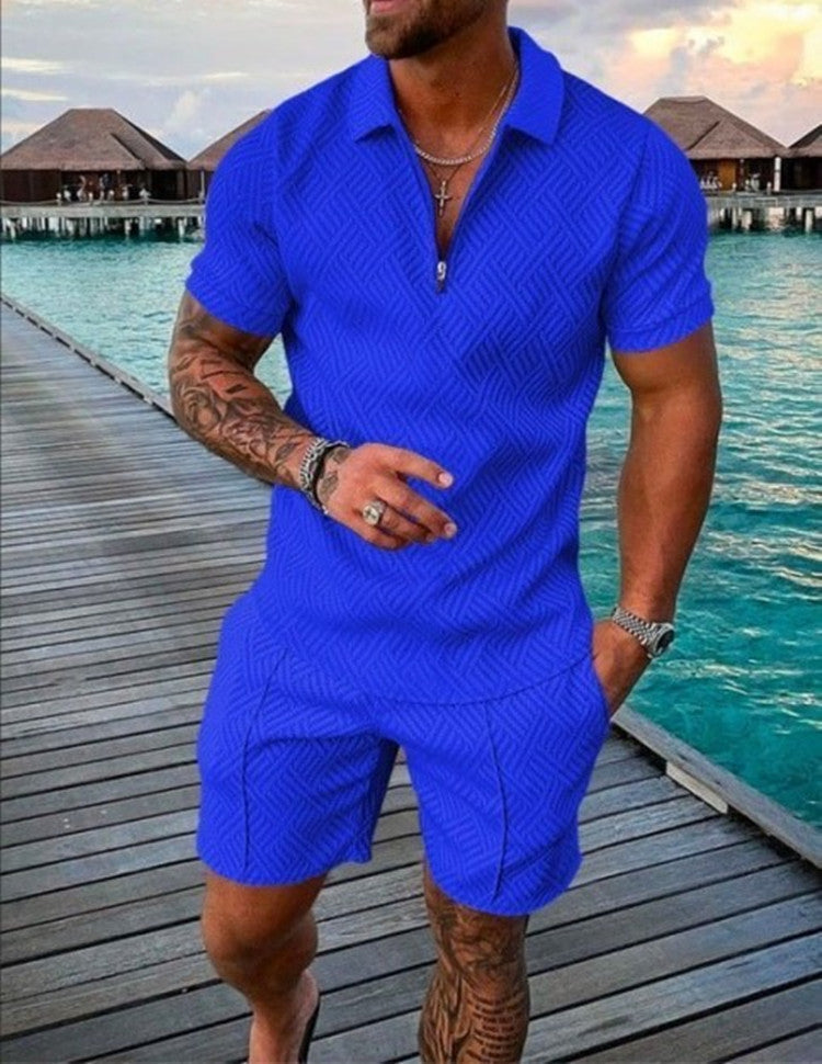 Ian – Summer Short-Sleeve Men's Suit