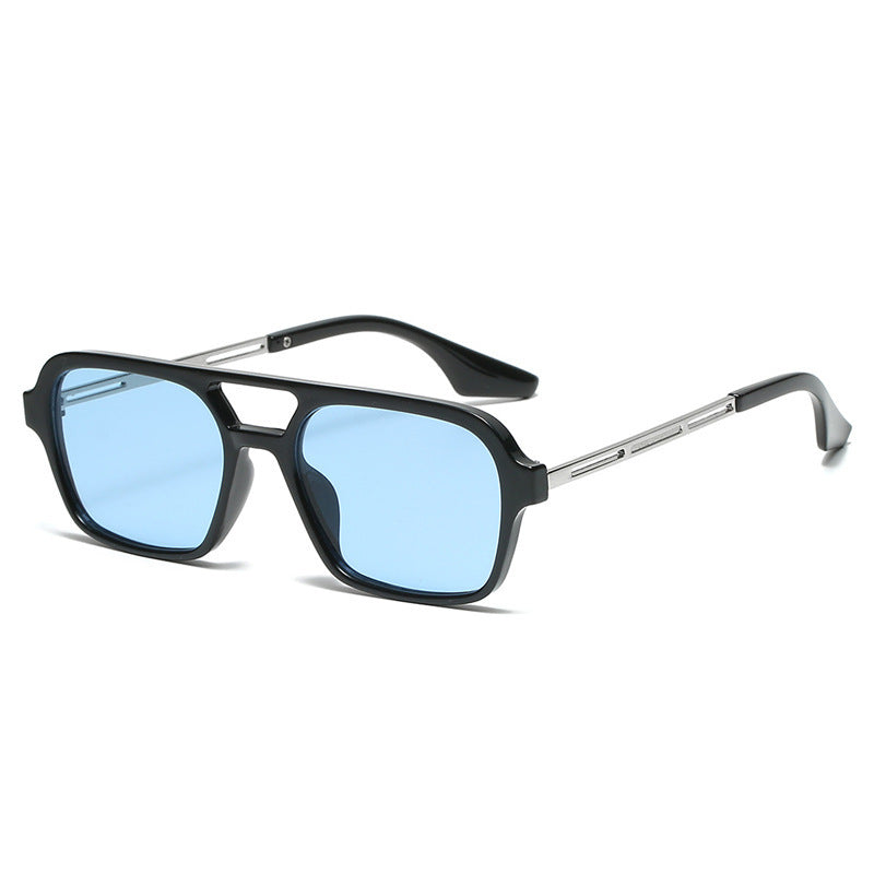 Damen Oversize-Quadrat-Sonnenbrille – Modische Statement-Sonnenbrille für Alltag & Freizeit