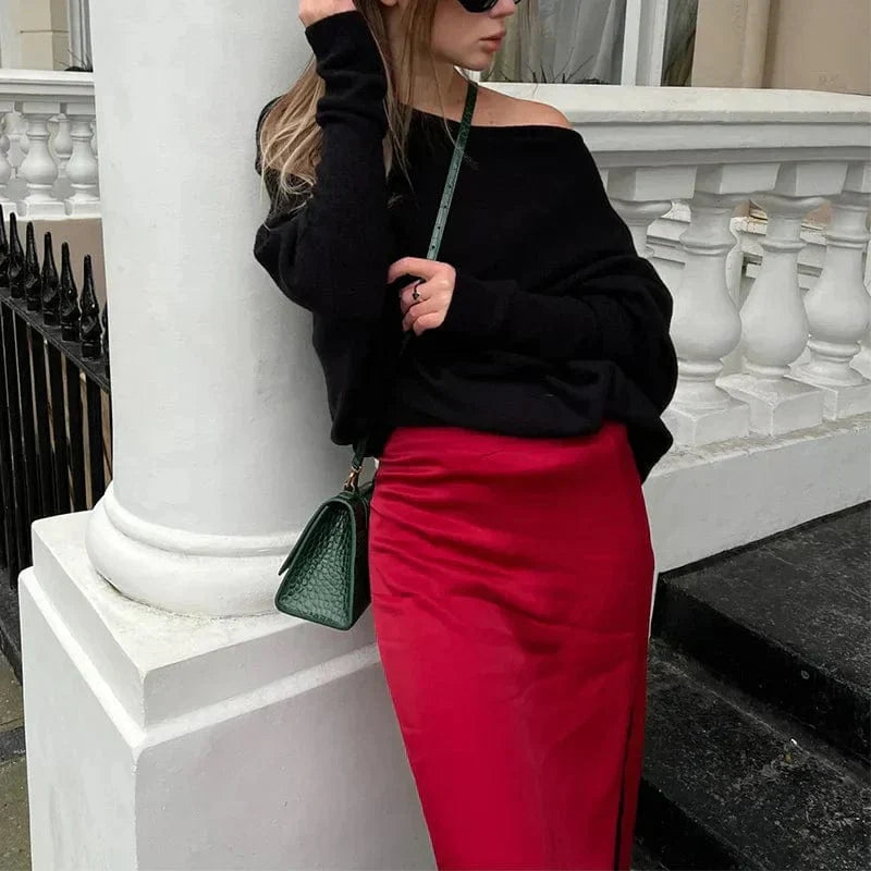 Damen Pullover – Eleganter Oversize Sweater für Alltag und Freizeit