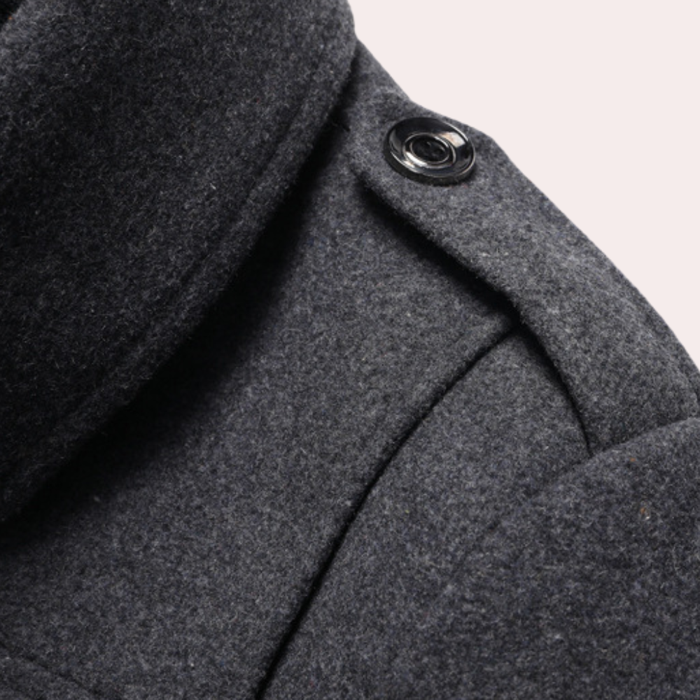 Men's Two-Piece Winter Coat – Elegant Business and Casual Look for Everyday Use